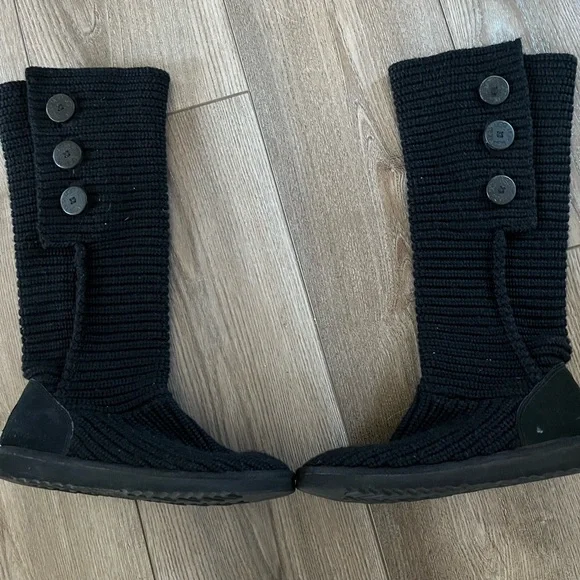 Ugh knit tall boots - Picture 2 of 5